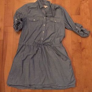 GAP denim dress.